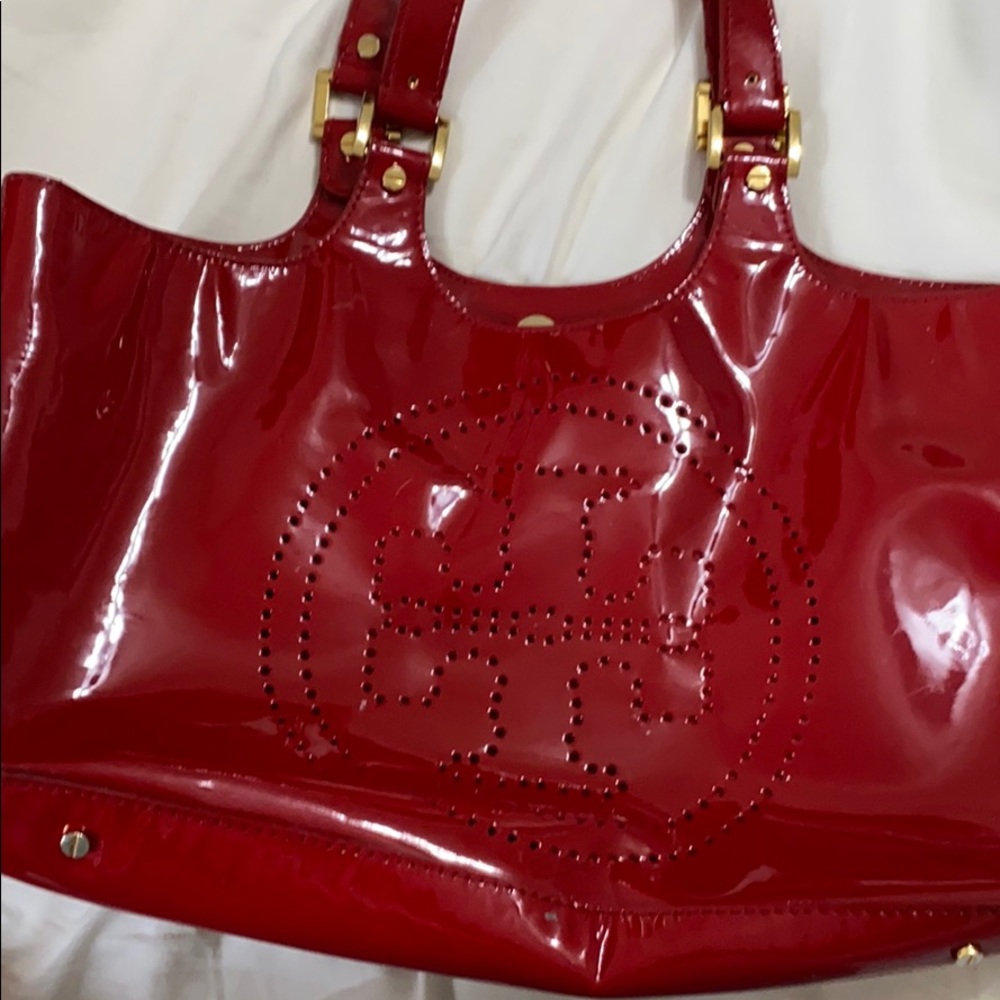 Red Tory Burch bag